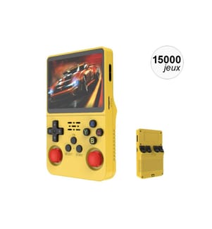 Emulator-Konsole 15000 Spiele HD 64 GB 3,5 Zoll ProX - Gelb