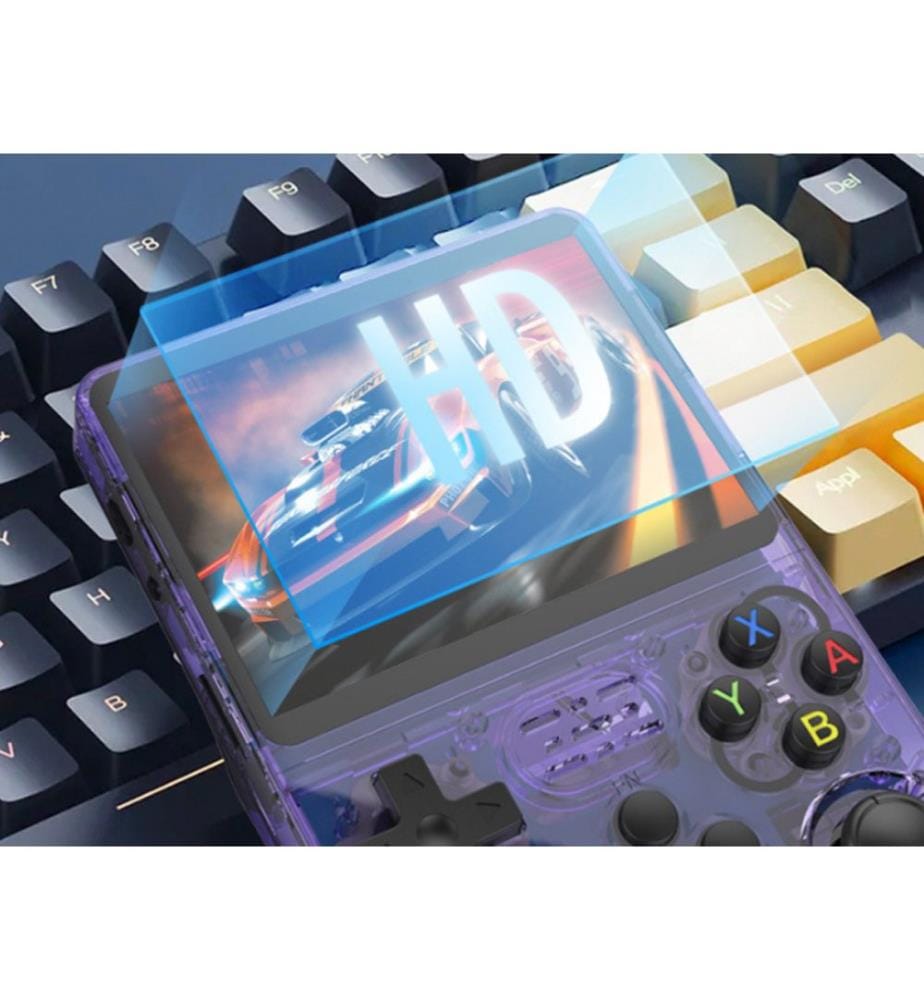 Emulator-Konsole 15000 Spiele HD 64 GB 3,5 Zoll ProX - Gelb