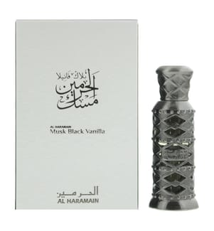Huile parfumée Al Haramain Musk Black Vanilla, 12 ml