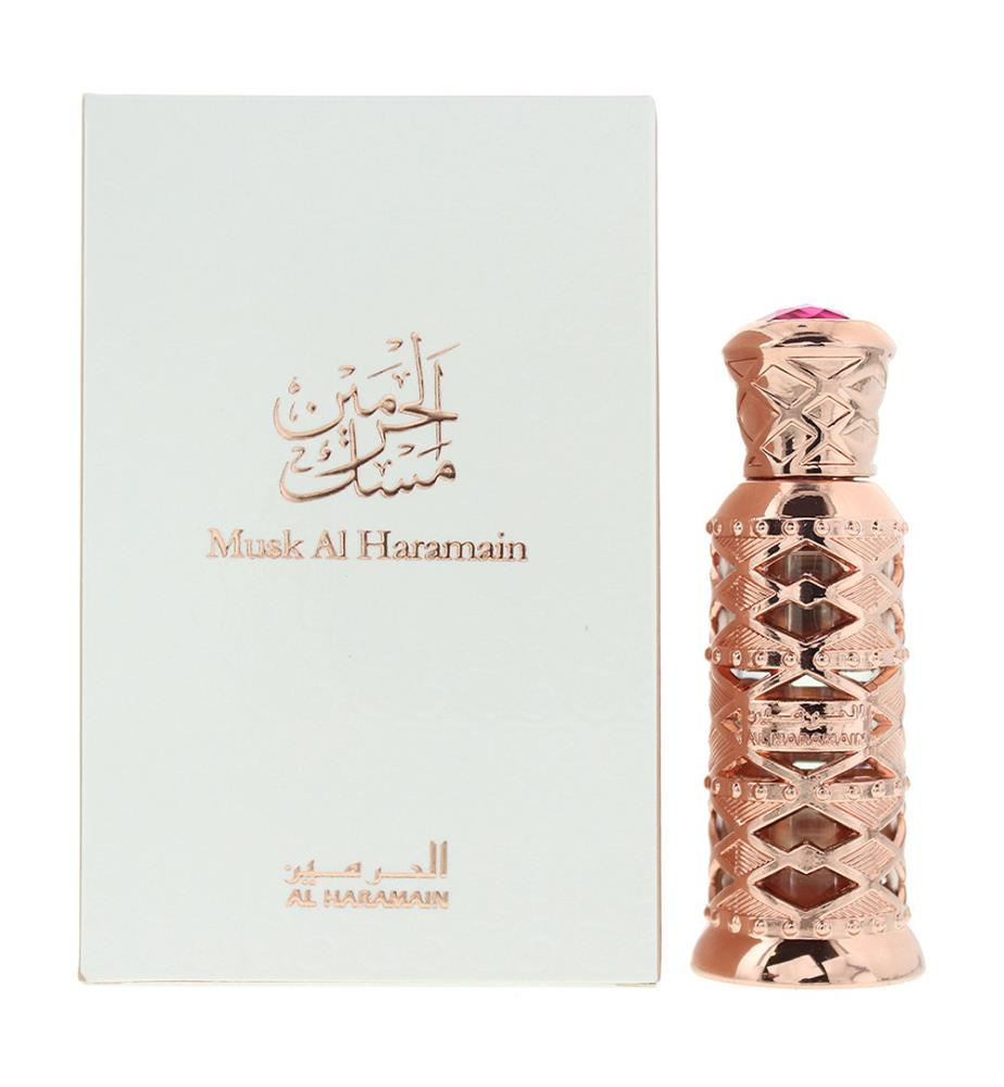 Huile parfumée Al Haramain Musk, 12 ml