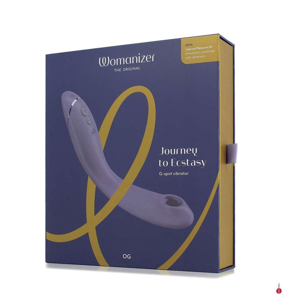 G-Punkt Vibrator mit Stimulator - Lilac