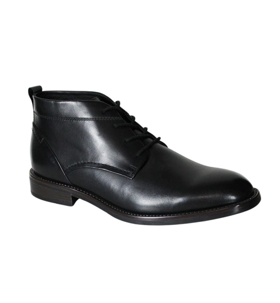 Lederstiefel - Schwarz