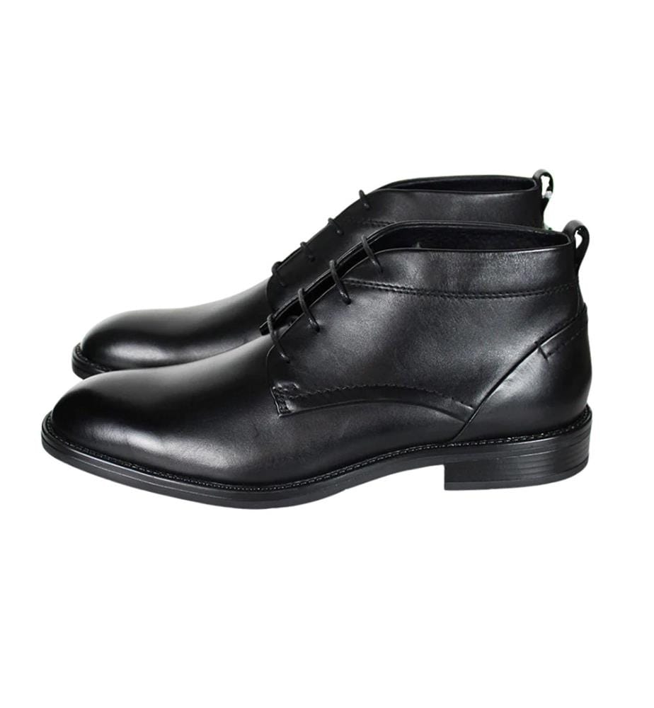 Lederstiefel - Schwarz