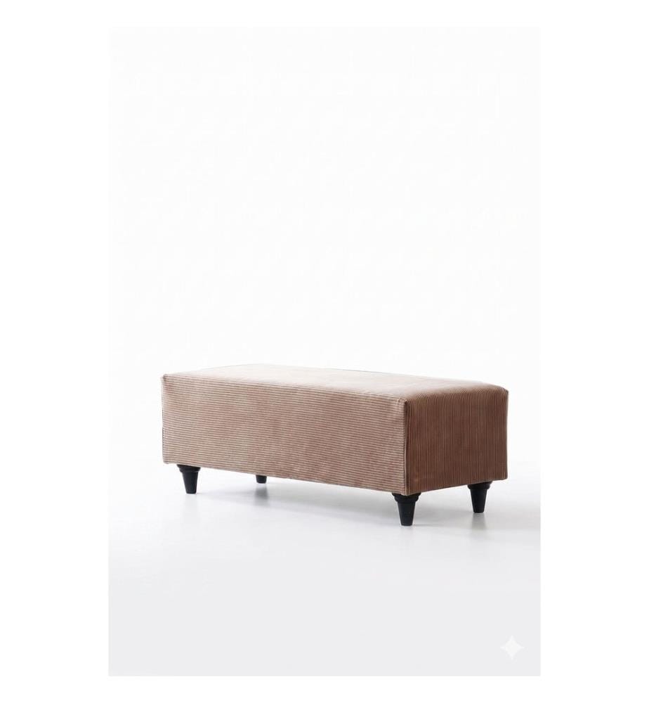 Pouffe, 100% METAL, Brown