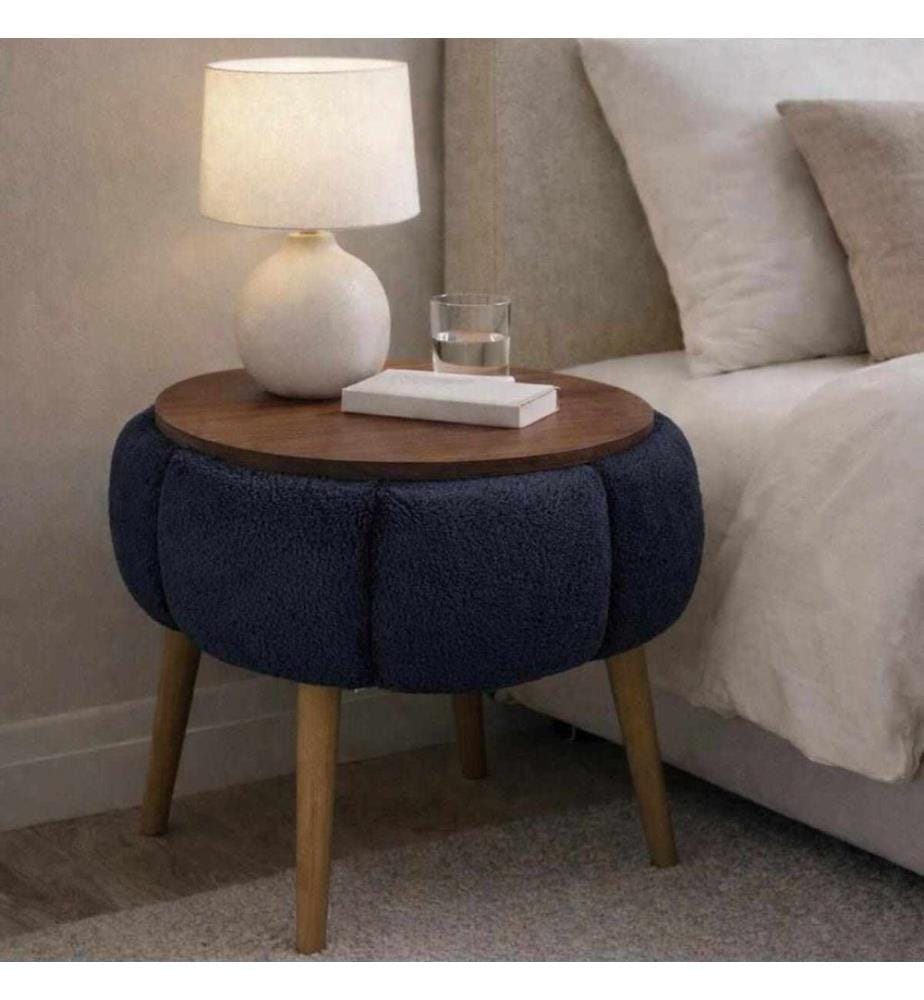 Side Table, 100% MELAMINE COATED PARTICLE BOARD, Anthracite