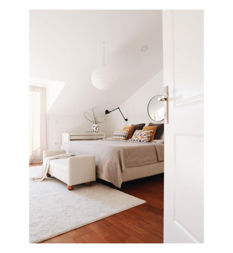 Panca, Bianco, Tessuto: 100% Teddy
