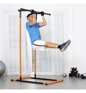 Klimmzug- und Fitnessstation mit Übungsanleitung