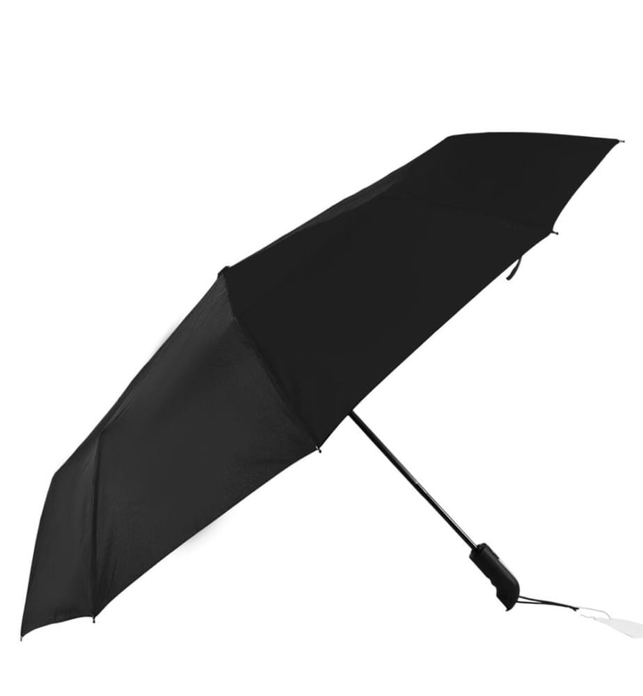 Automatischer Premium-Regenschirm Schwarz - Schwarz