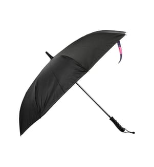 Rain Reverse Umkehrschirm - Schwarz/Violett 43 in