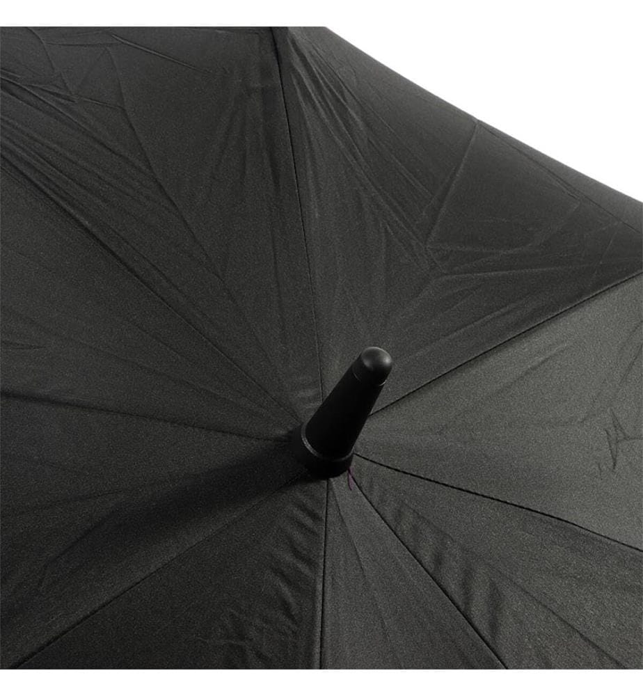 Rain Reverse Umkehrschirm - Schwarz/Violett 43 in