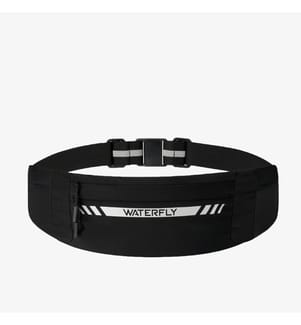 Laufgürtel Bumbag Waterfly RP03 7.0 - Schwarz
