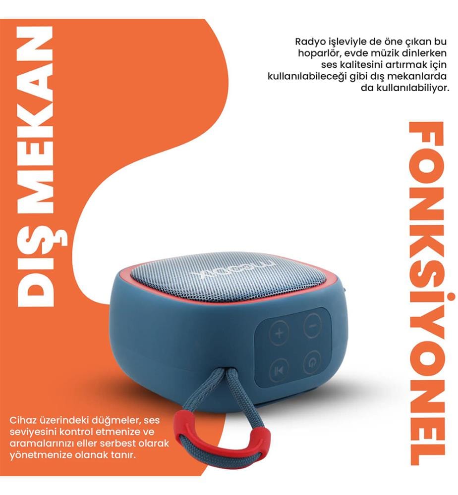 Bluetooth-Lautsprecher KI23KS659 - Blau