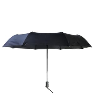 Mini Automatischer Regenschirm Schwarz - Schwarz