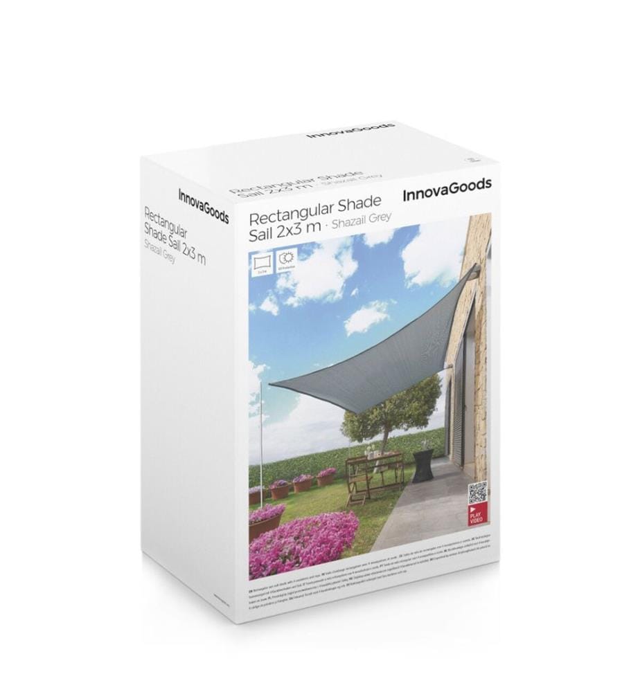 Voile d'Ombrage Rectangulaire Shazail 2 x 3 m