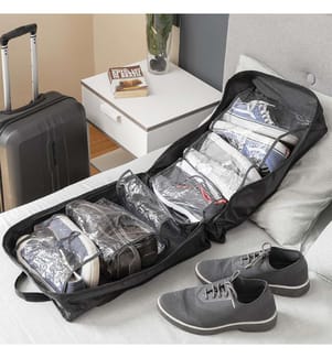Reisetasche für Schuhe Doshen - Schwarz