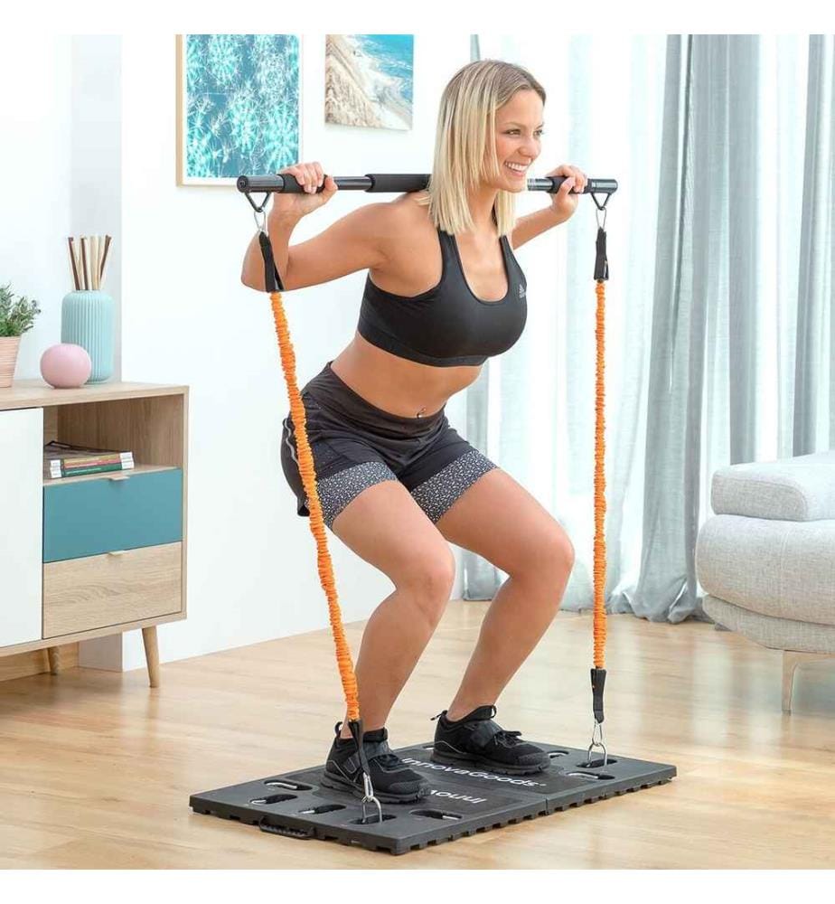 Tragbares komplettes Trainingssystem mit Übungsanleitung Gympak Max