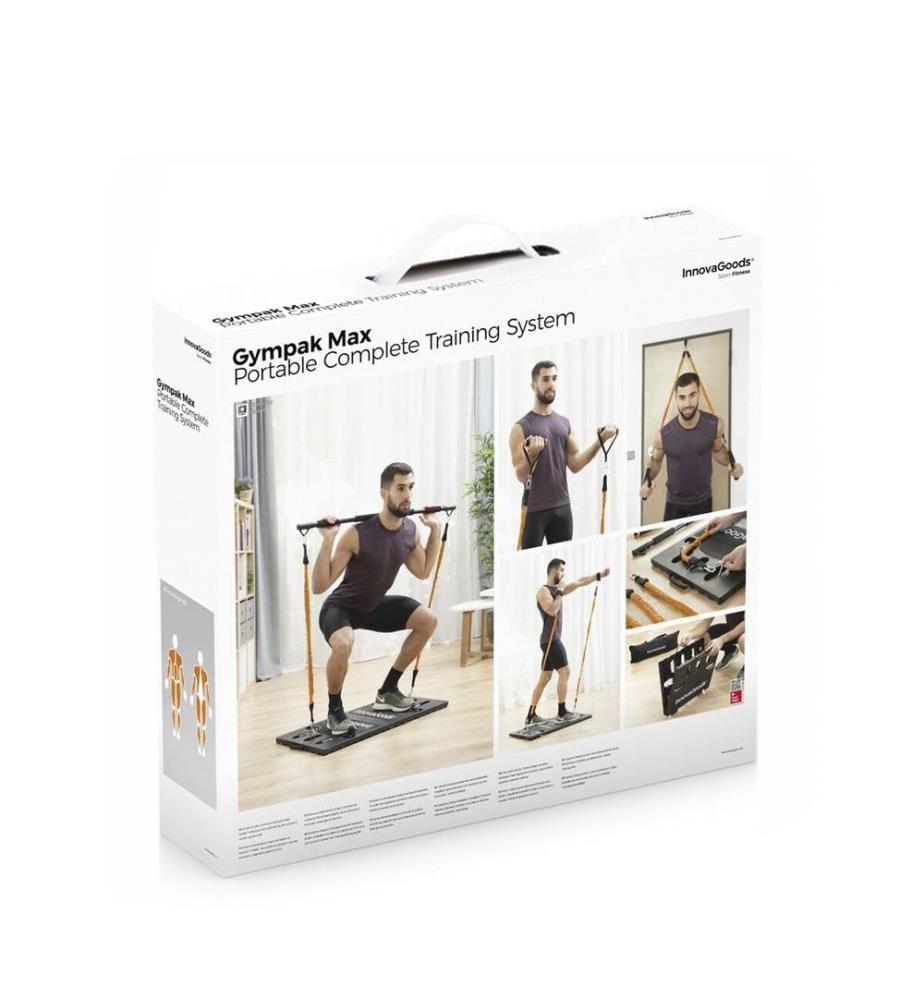 Tragbares komplettes Trainingssystem mit Übungsanleitung Gympak Max