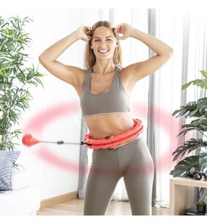 Intelligenter verstellbarer Fitnessring mit Gewicht Fittehoop