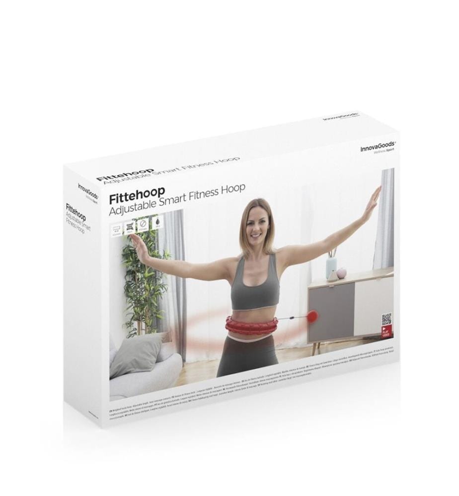 Intelligenter verstellbarer Fitnessring mit Gewicht Fittehoop