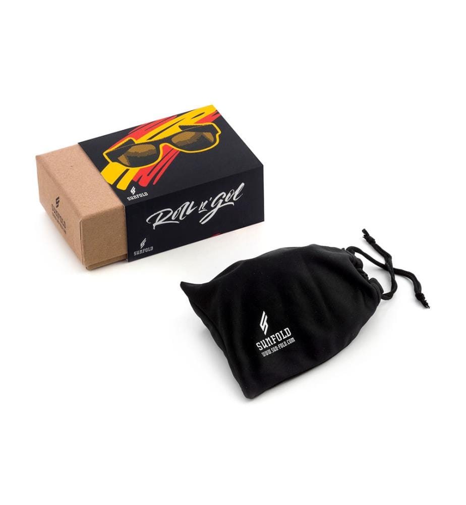 Sunfold Spain Black Rollable Sonnenbrille - Schwarz
