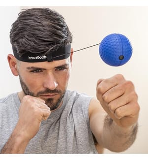 Satz Trainings- und Reflexbälle Balxing - Blau und Rot
