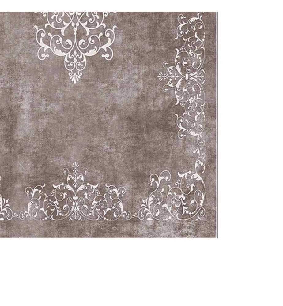Badematten-Set, 2-teilig, Beige, Weiss, Polyester, 850 g/m²