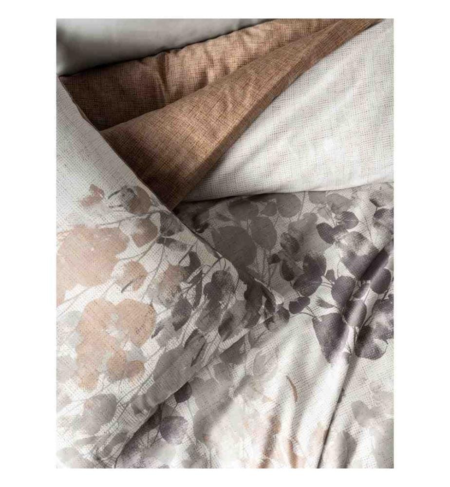 Satin-Bettwäscheset (Kingsize), Grau, 100 % Baumwollsatin