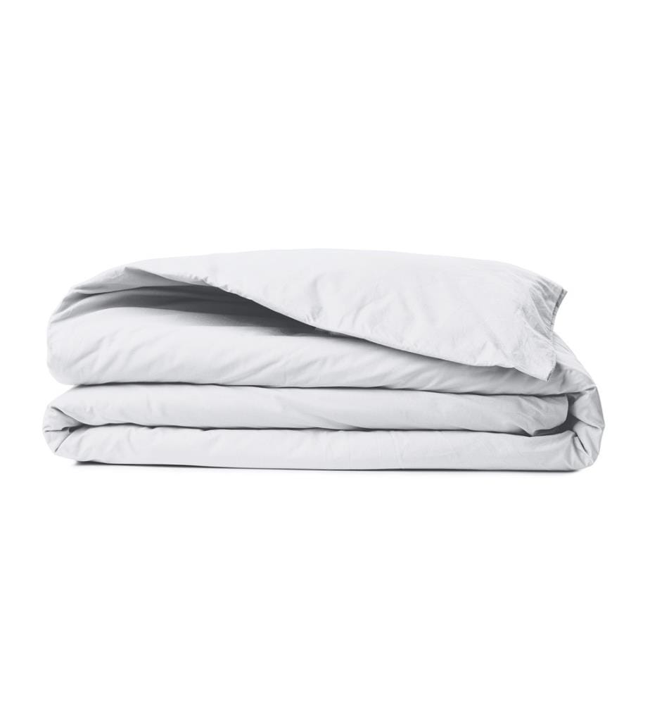 Housse de couette double Ranforce, blanche, 100 % coton RANFORCE