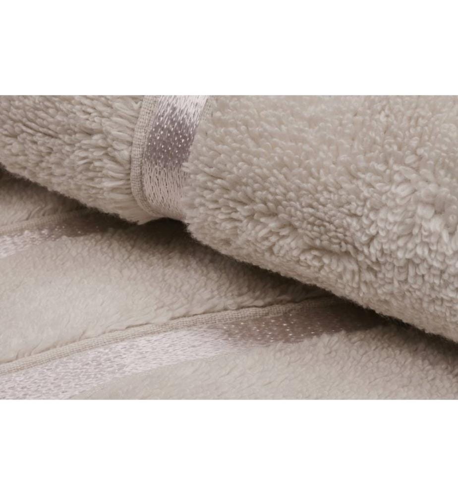 Hand Towel Set, 2 Pieces, Light Brown, Microcotton, 560 gr/m²