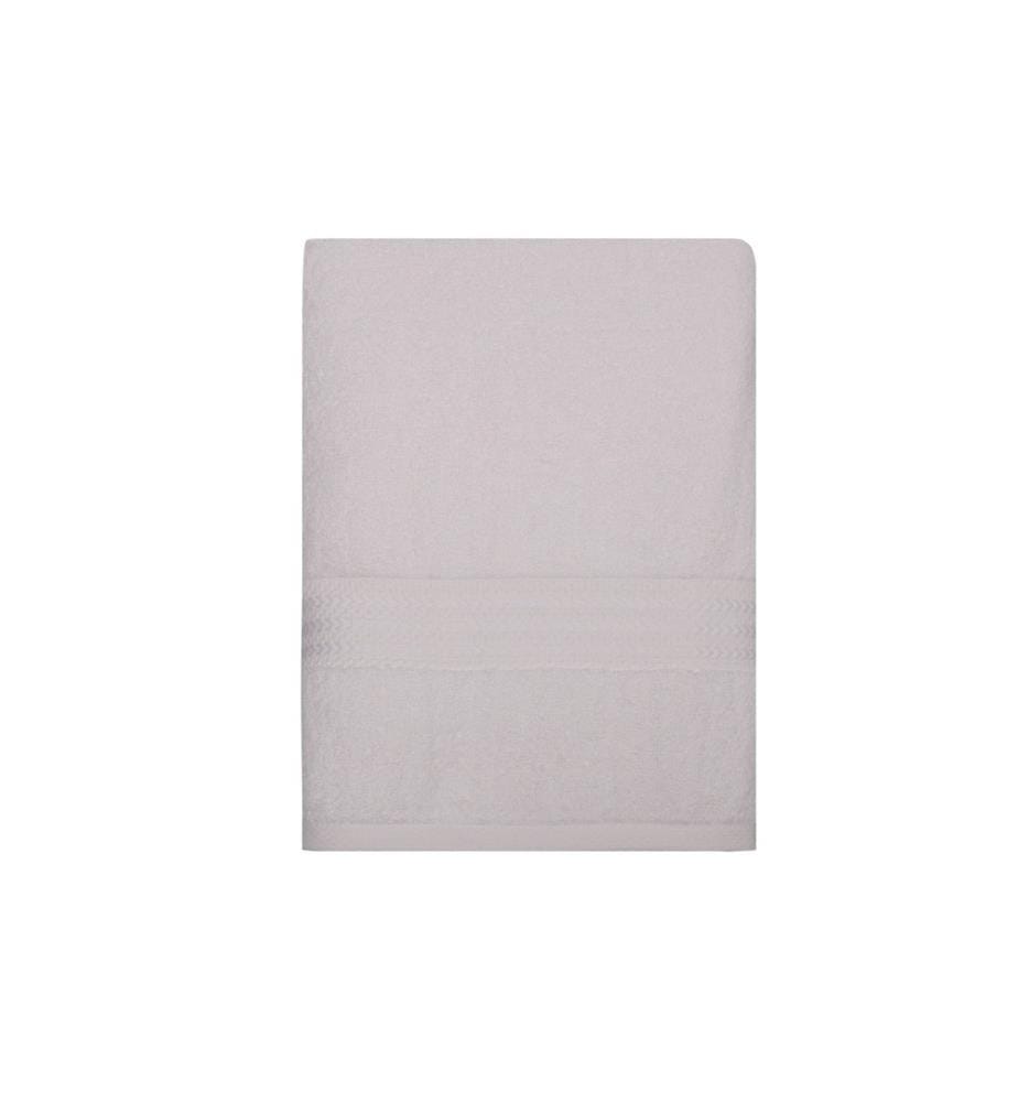 Serviette de bain, blanche, coton, 500 g/m²