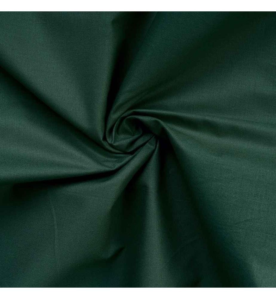 Ensemble de 2 taies d'oreiller, vert foncé, 100 % coton RANFORCE