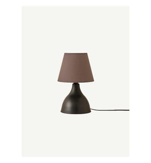 Abat-jour Kona anthracite-noir (forme conique) - Anthracite  et  noir