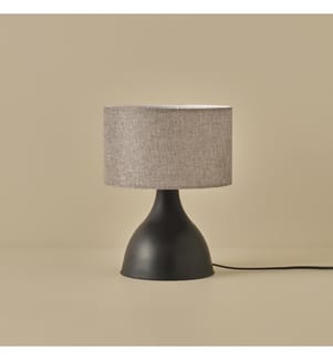 Suspension simple Orion, noir - gris  et  noir