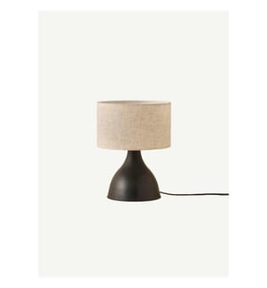 Lustre suspendu Enzo LED, doré - blanc  &  noir