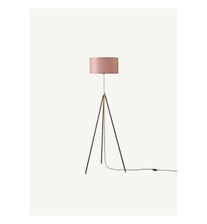 Lampadaire « Pier Metal » rose - Couleurs rose et rose pâle