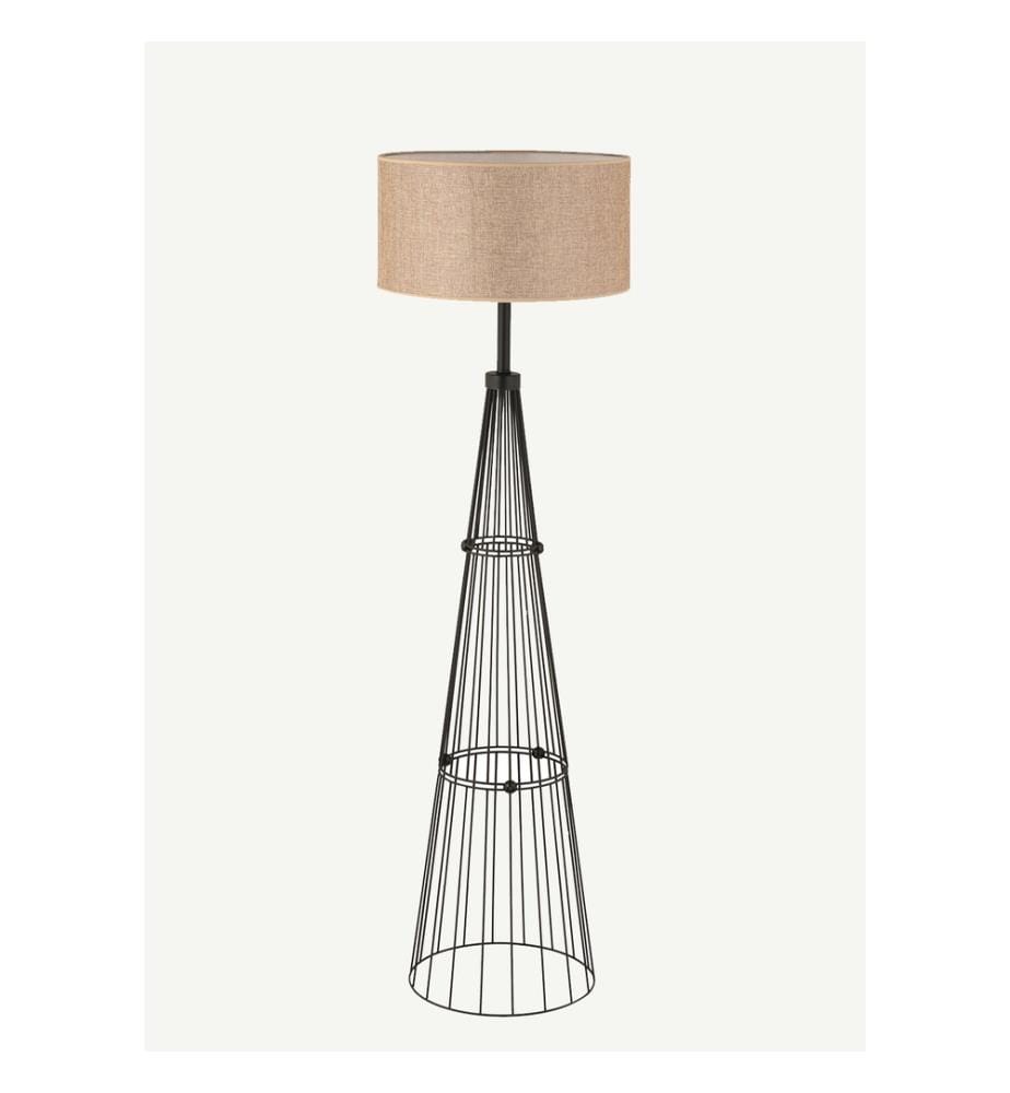 Lampadaire Loire Noir - Noir