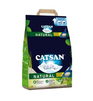 Lettiera agglomerante Natural - 8 l