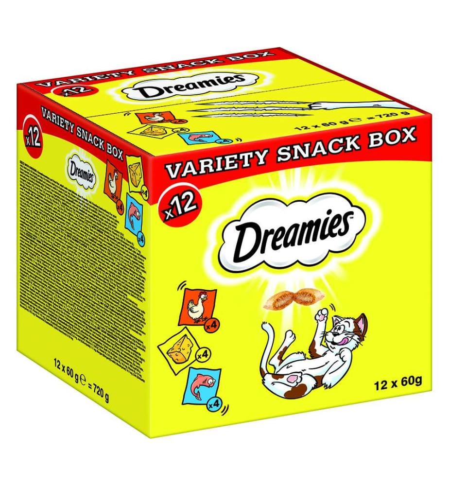Confezione assortita Dreamies - 720 g