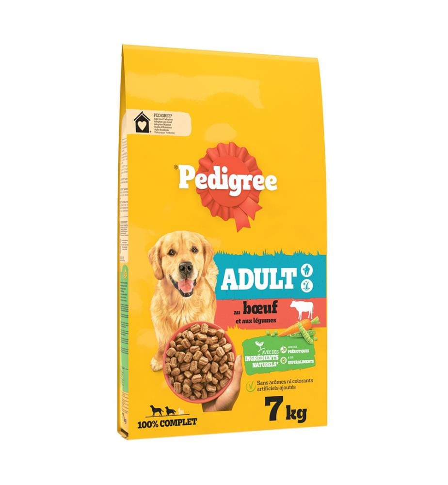 Trockenfutter für mittelgrosse und grosse Hunde, Rind – 7 kg","detected_source_language":"FR