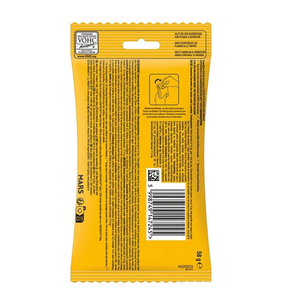 6x Bâtonnets dentaires LIGHT pour petits chiens - 58 g
