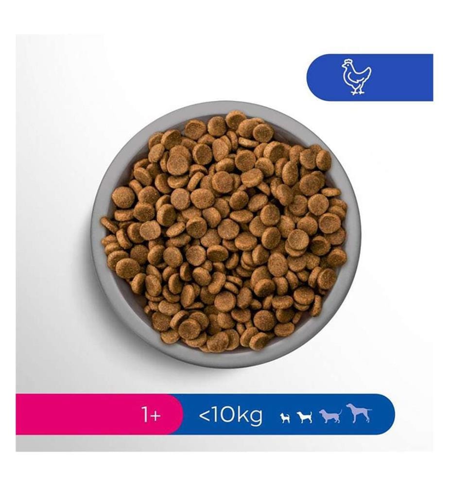 5x Hundefutter für Hunde unter 10 kg mit Huhn - 5x 1400 g