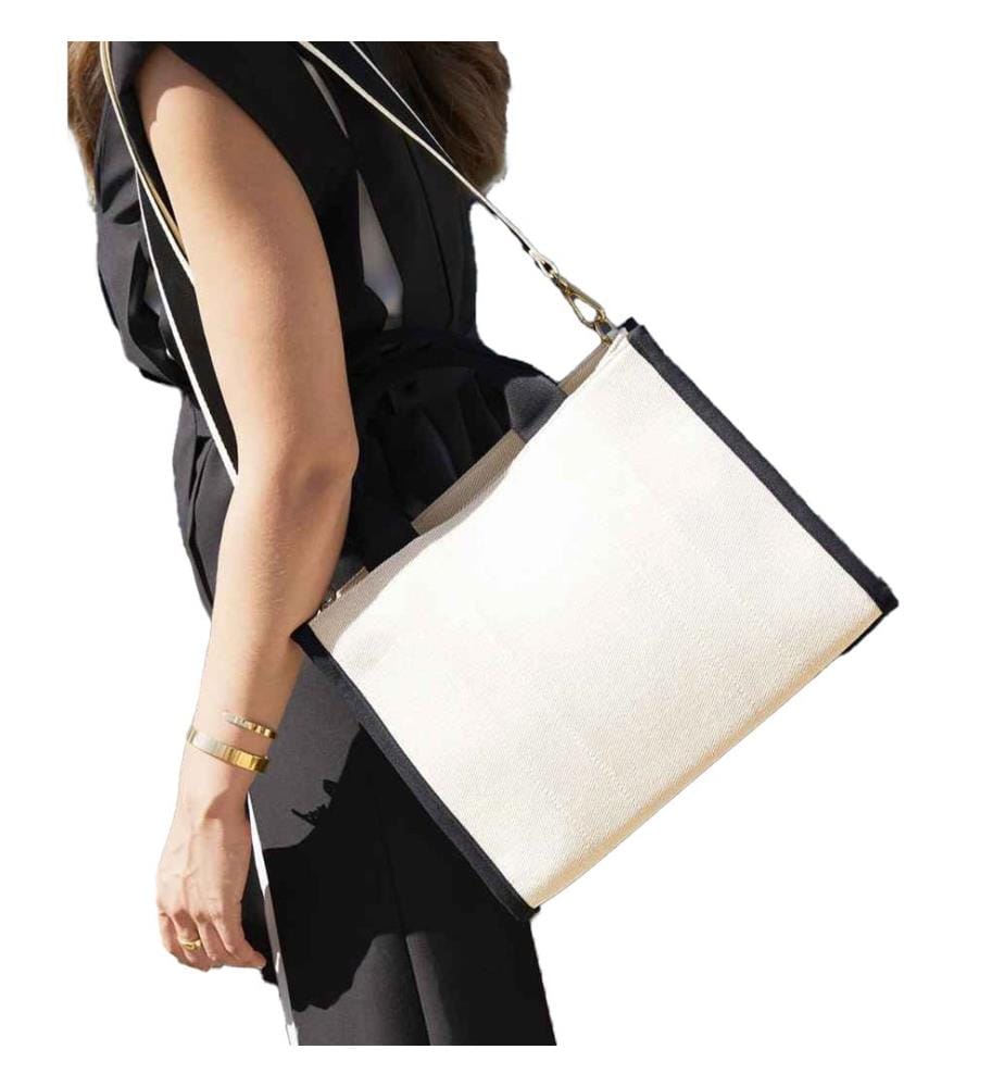 Quadra Puerto Contrast Detail Tote Bag