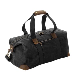 Quadra - Reisetasche "Heritage", Mit Ledergriff