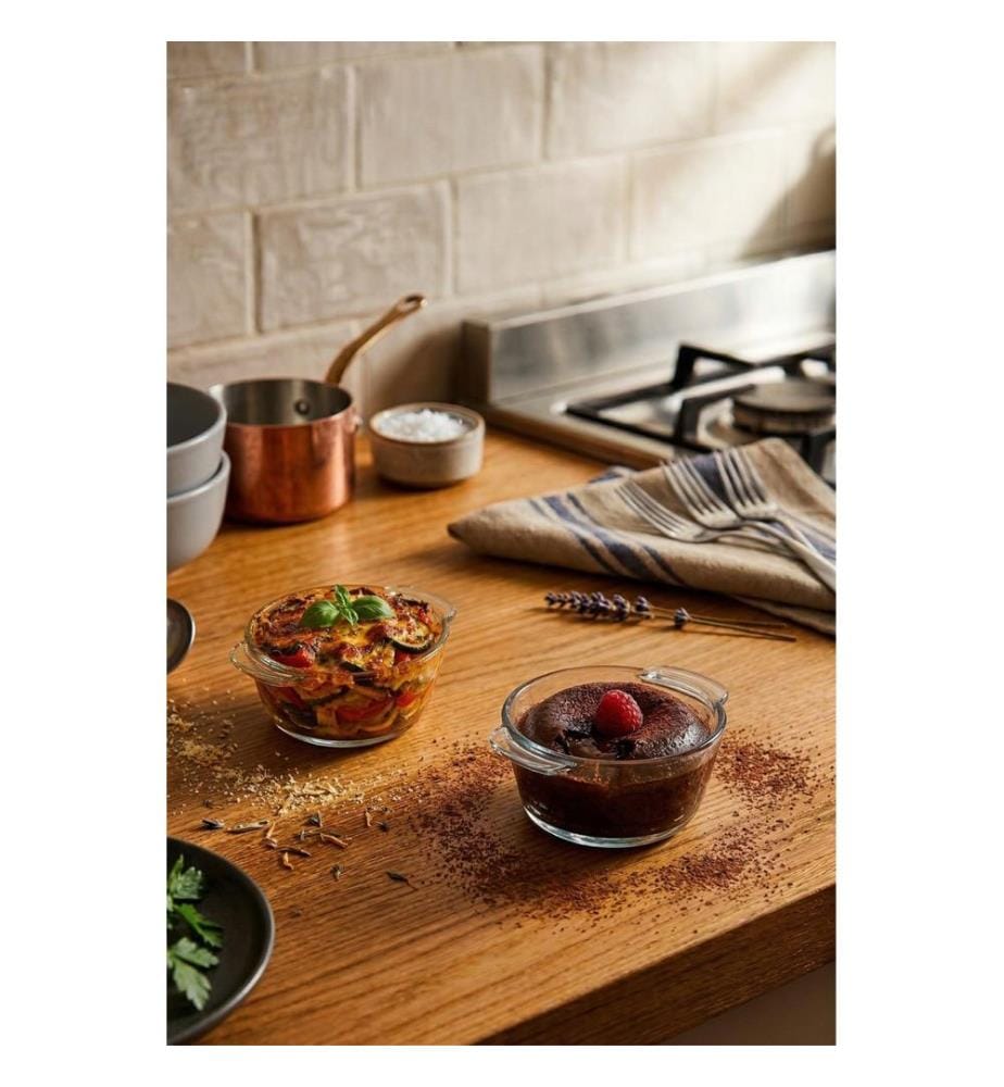 Glasschalen-Set (2-teilig) – Transparent