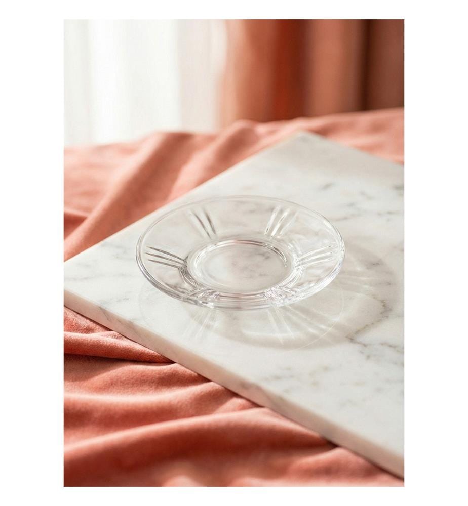 Untertassen-Set (6-teilig) – transparent