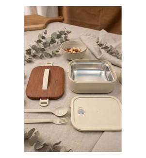 Lunchbox – Cremefarben