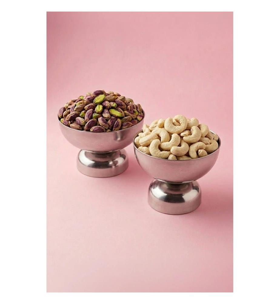 Eisbecher-Set (2-teilig) – Silber