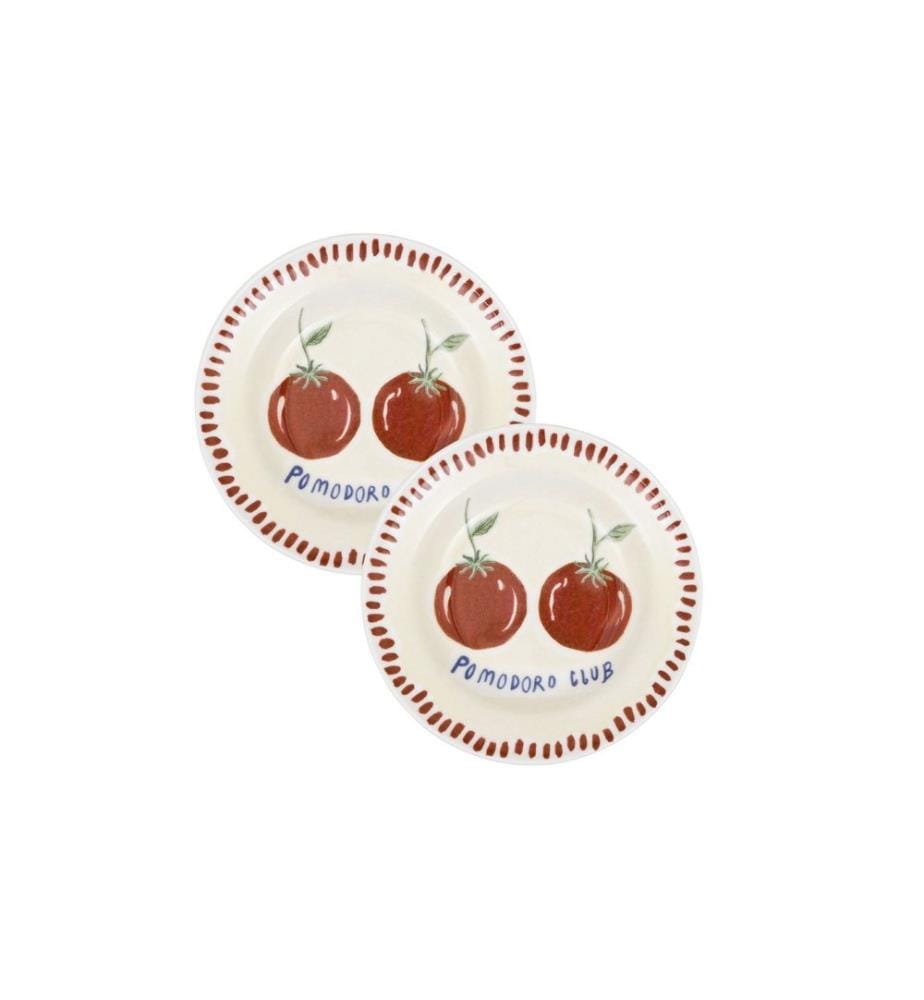 Tellerset (2-teilig) – Mehrfarbig