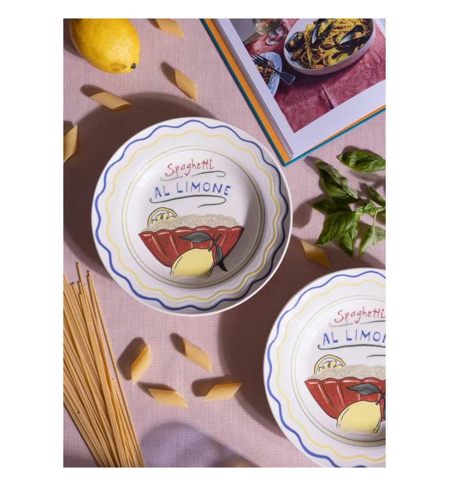 Teller-Set (2-teilig) – Mehrfarbig