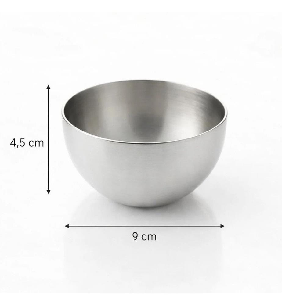 Schüsselset (6-teilig) – Silber